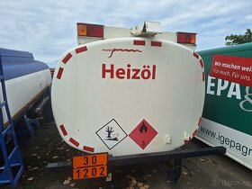 Cisterna nádrž na olej 13500L AL - 7