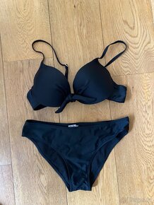 Nové červené, modré plavky vel. L Push Up Nylon+18% elastanu - 7