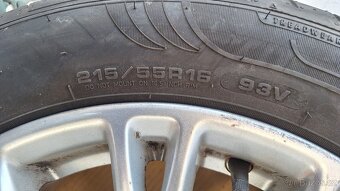 Alu kola Ford 16" 5x108 letní pneu 215/55 R16 6-8mm C-Max - 7
