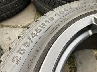 Alu kola pro VW TIGUAN 19" 5x112 zimní pneu 255/45R19 - 7