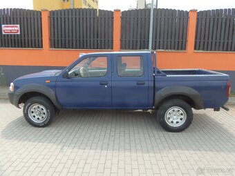 Nissan Double Cab 2.5 TD 4x4 tažné 3T k. ČR - 7