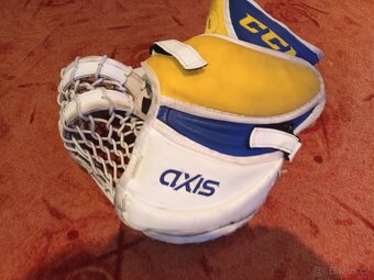 Brankářská lapačka a vyrážečka CCM, Axis a Eflex 4, custom - 7