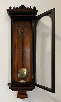 Malé hodiny biedermeier - 75 cm originál. - 7