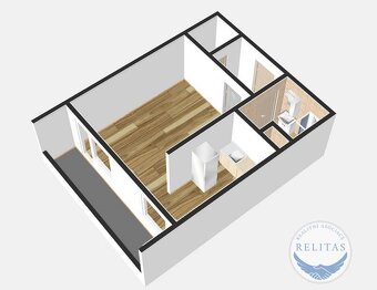 Pronájem bytu 1+kk 37 m² - 7