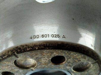 Alu kola originál Audi, 8J x r17, 5x112, ET 39, Letní pneu - 7