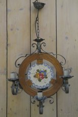 Kovový lustr. - 7