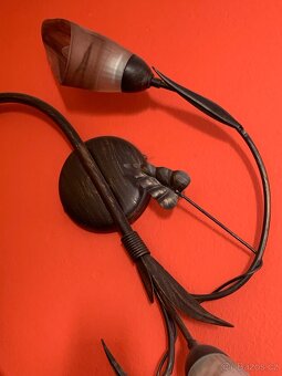 Rustikální bodové svítidla - lustry a nástěnné světla - 7