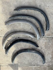 Plastové lemy / nástavce lemů Nissan Pickup / Navara D22 - 7