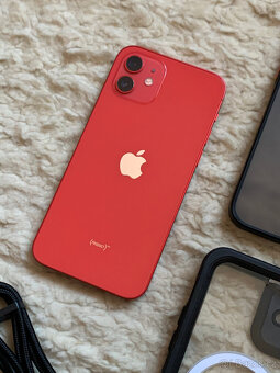 Apple Iphone 12 - 256GB - Red - KRÁSNÝ TELEFON - 7