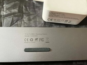 CHOETECH Dokovací stanice 11v1,adaptér 100W PD,kabel Thunder - 7