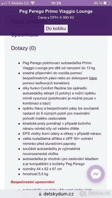 Peg Pérego autosedačka - 7