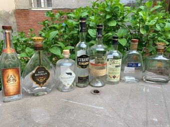 Lahve od rumu, whisky, konaku - 7