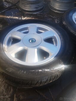 ALU kola škoda Octavia 5x100  r15 - 7