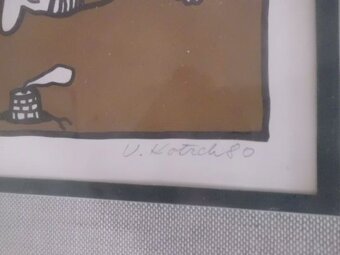 VÁCLAV KOTRCH - Originální Obrazy Litografie a PIVNÍ NÁVRHY - 7