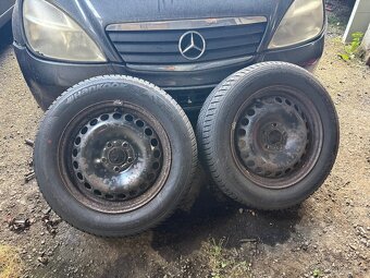 Prodám 4 kola + zimní gumy rozteč 5x112 mm - 7