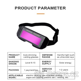 Svařovací brýle s automatickým stmíváním - 7