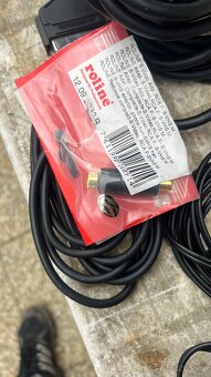 Prodám různé AV propojovací TV,audio,SVHS,scart atd. šňůry - 7