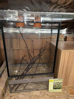 Terarium pro chameleona 100 x 60 x 50 cm + příslušenství - 7