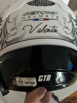 Dámská helma na motorku Astone GTB Valentin - 7