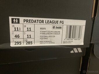 Kopačky Predator League FG white - 7
