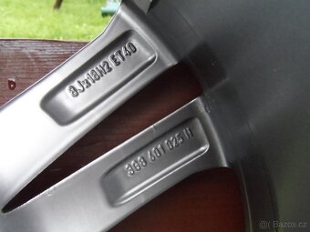 Originál Alu Kola VW +Zimní Pneu 245/45/18 5X112 - 7