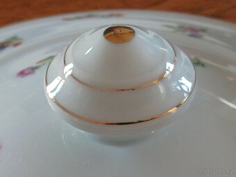 ART DECO PORCELÁNOVÁ TERINA HÁZENKA VD FRANCE - 7