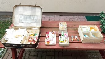 Staré vánoční stromky a ozdoby . - 7