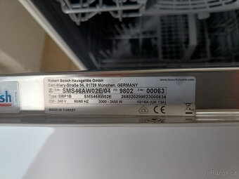 ZÁNOVNÍ MYČKA NÁDOBÍ BOSCH - 13SAD - A++ - 7