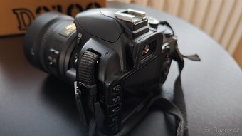 Sada Nikon D3100+3x objektiv+2x blesk+odpalovač+brašna... - 7