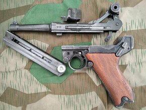 Parabellum Luger P08 Parabela Mauser byf 42 Wehrmacht WH SS - 7