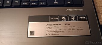Obrovský 17,3" Acer Aspire 7551G 4GB RAM, RADEON - 7