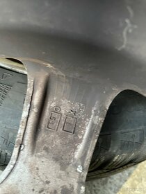 Alu kola rozteč 5x112 se zimní pneu 205/55/16 - 7