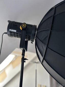 Tiché LED světlo Godox UL150 + Godox Soft Box + stativ - 7