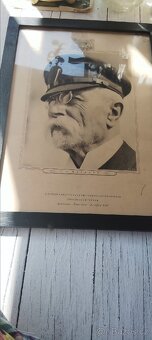Obraz tisk T.G. Masaryk autor K.Plicka - 7