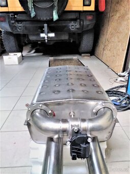 Hummer H2 6.0 6.2 V8 Cat-Back nerezový výfukový systém - 7