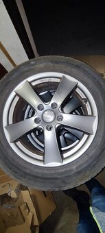 Alu kola Dezent 7J17 ET40 5x112, zimní pneu, Kodiaq, Tiguan - 7