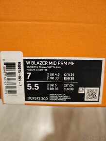 NIKE BLAZER MID PRM MF - vel.38 - 7