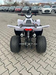 Dětská čtyřkolka FUN 125cc 3G8 - bílo oranžová - 7