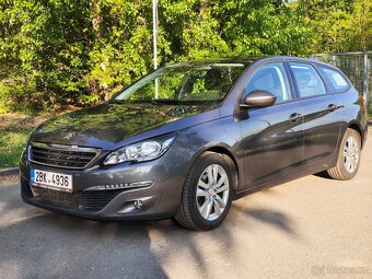 Peugeot 308 SW, 1.6 BlueHDI 88 kW, manuál, šedá barva - 7