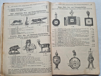 Starý katalog ceník 1894 zbraně střelivo myslivecké vybavení - 7