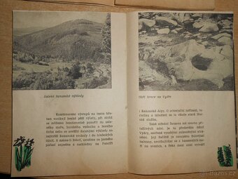 3x stará brožura ŠUMAVA rok 1961 - 1964 - použité -stav foto - 7