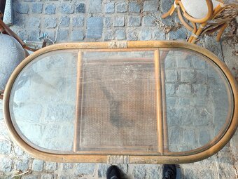 Ratanový jídelní set pro dva - 7