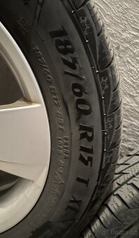Alu disky včetně zimních pneumatik - 7