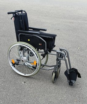 Invalidní vozík bržděný B+B šířka sedu 48cm t3 - 7