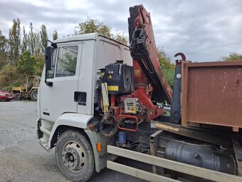 DAF 55 hákový nosič kontejnerů + hydraulická ruka FASSI F80A - 7