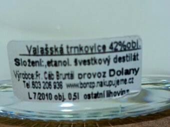 VALAŠKÁ TRNKOVICE - DÁRKOVÉ BALENÍ - 0,5L 42% - 7