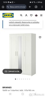 Šatní skříň Ikea Brimnes - 7