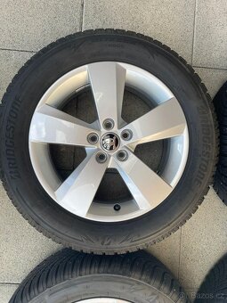 Zanovni zimní originál alu sada Škoda Scala / Kamiq - 7