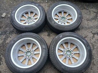 Prodám Sadu ALU kol Borbet 205/60R16 zimní - 7