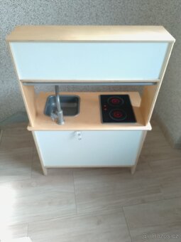 Dětská kuchyňka ikea + nádobí - 7